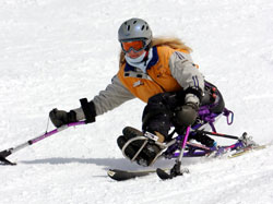 Amanda skiing 2
